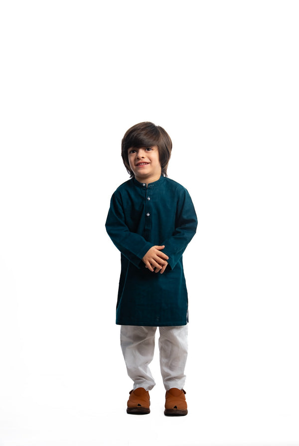 Blue Kurta Trouser