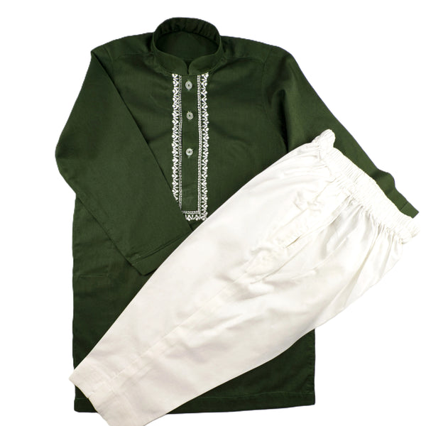 Green Kurta Trouser (14 August special)
