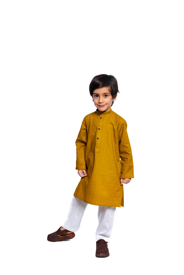 Mustard Kurta Trouser